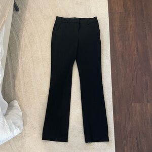 Express Columnist barely boot mid rise black trousers